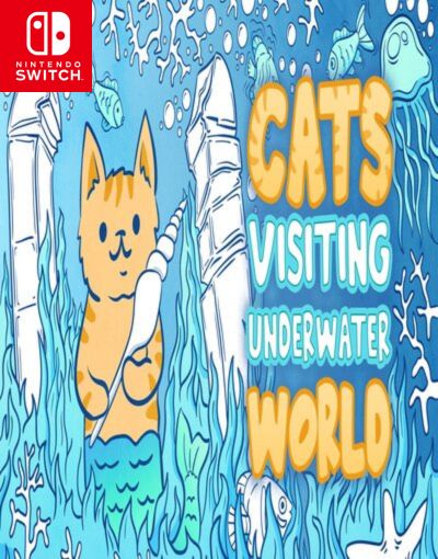 Cats Visiting Underwater World